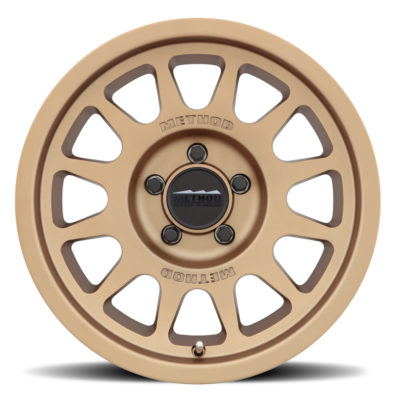 Method MR703 17x8.5 +35mm Offset 5x150 110.5mm CB Method Bronze Wheel | MR70378558935