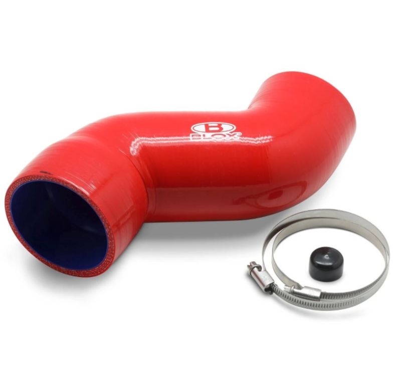 BLOX Racing 08-14 WRX/08-20 STi Air Box Intake Hose - Red | BXFL-50210-RD