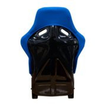 NRG FRP Bucket Seat (Blue Cloth) - Large