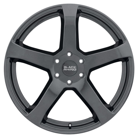 Black Rhino Faro 22x10.0 5x114.3 ET30 CB 76.1 Metallic Black Wheel