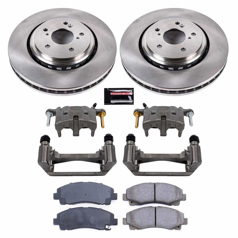 Power Stop Front Autospecialty Brake Kit w/ Calipers Acura TLX 2015-2019 | KCOE7214