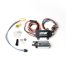 DeatschWerks DW440 440lph Brushless Fuel Pump Single / Dual Controller w/ Install Kit WRX 2008-2014 | dwk9-441-C102-0910