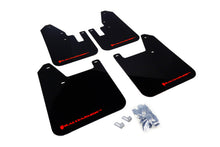 Rally Armor UR Black Mud Flap w/ Red Logo Subaru Forester 1998-2002 | MF13-UR-BLK/RD