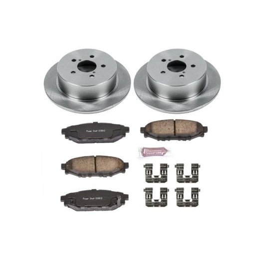 Power Stop 05-09 Subaru Legacy Rear Autospecialty Brake Kit | KOE4632