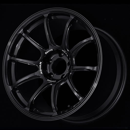 Advan RZ-F2 18x9.5 +44 5-114.3 Racing Titanium Black Wheel | Special Order from Japan