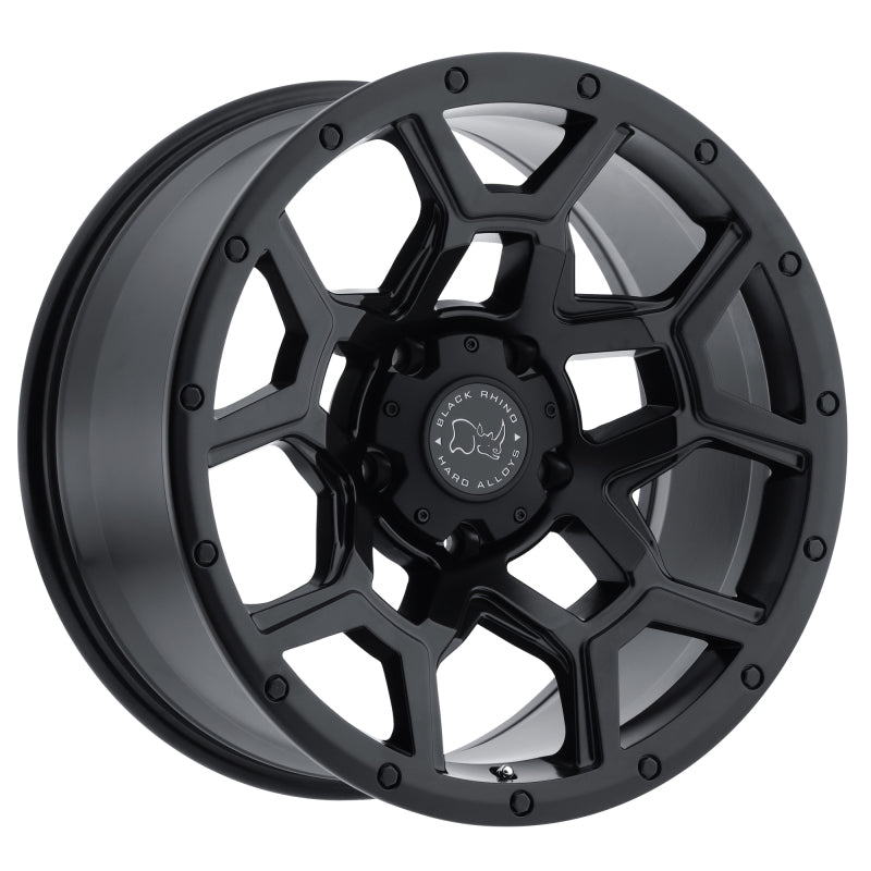 Black Rhino Overland 17x8.0 5x114.3 ET35 CB 76.1 Matte Black Wheel