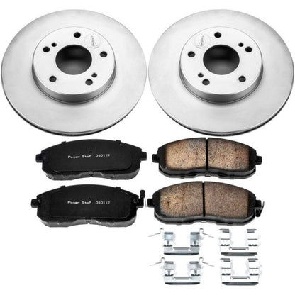 Power Stop Front Z17 Evolution Geomet Coated Brake Kit Infiniti I30 1996-1999 / Nissan Maxima 1989-1999 | CRK660