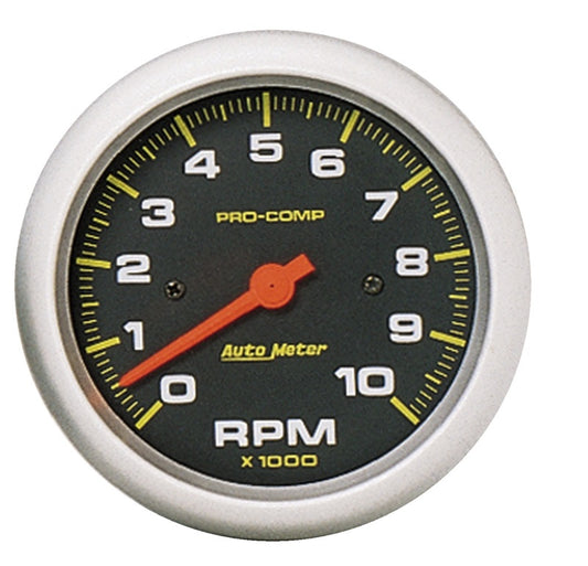 Autometer 3 3/8in Pro-Comp In-Dash 10000 RPM Tachometer Universal | 5161