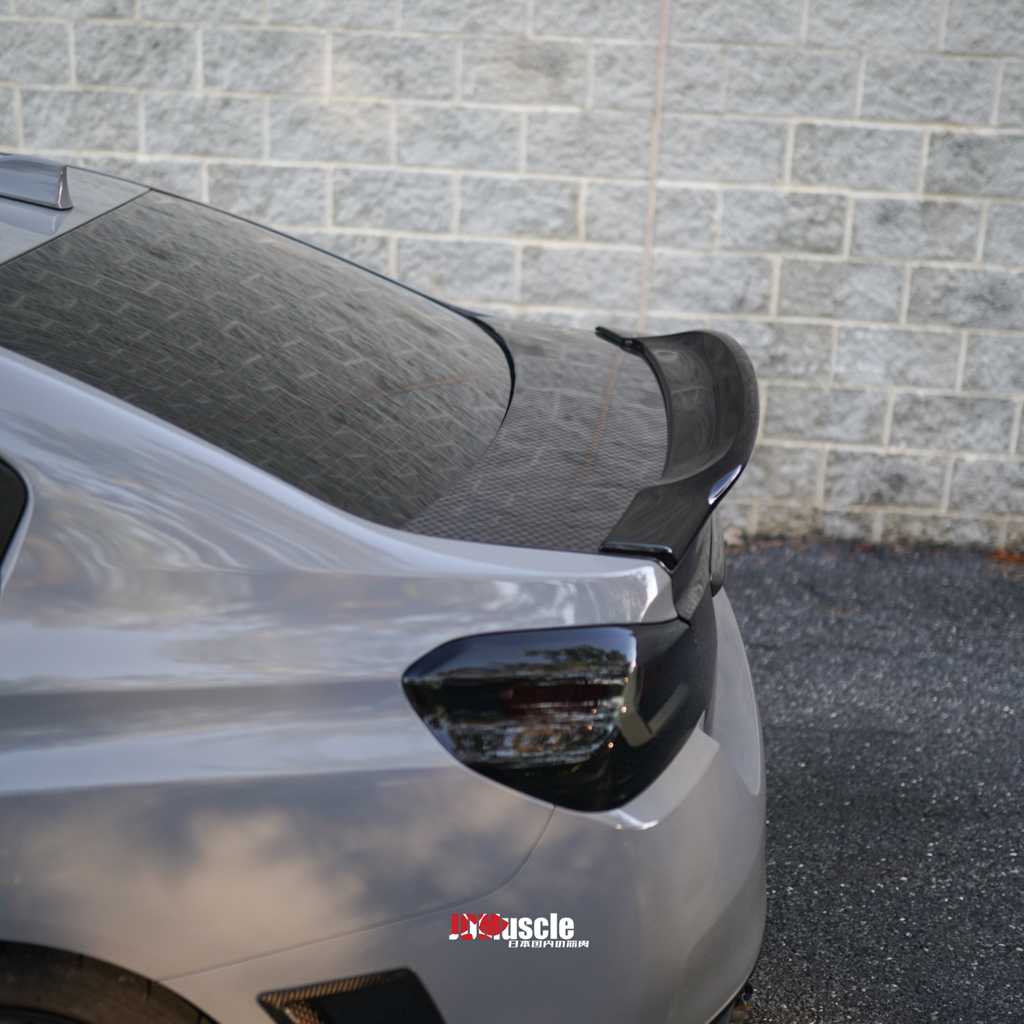 JDMuscle Gloss Black/ Paint Matched Trunk Duck Bill V3- 2015+WRX/STI