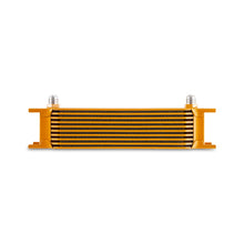 Mishimoto -8AN 10 Row Oil Cooler Gold Universal | MMOC-10-8GD