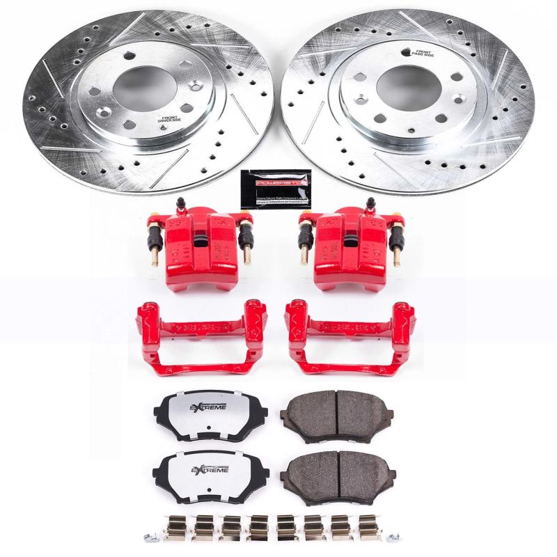 Power Stop Front Z26 Street Brake Upgrade Kit w/ Calipers Mazda MX-5 Miata 2006-2015 | KC4659-26