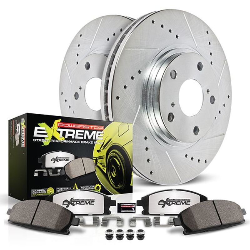 Power Stop 17-20 Subaru BRZ Front Z26 Street Brake Kit | K4549-26