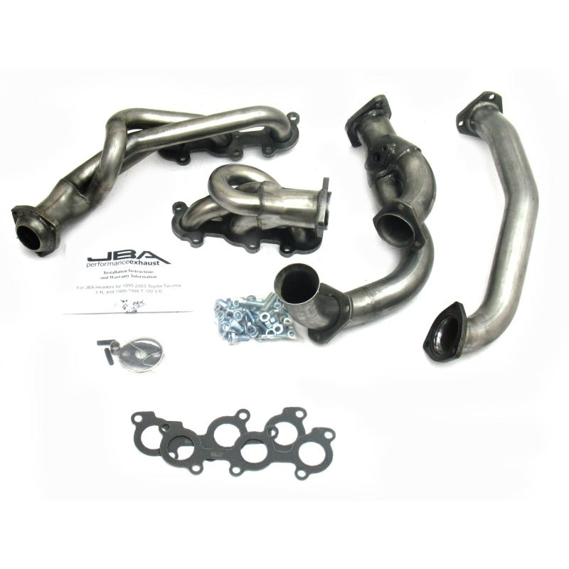 JBA Performance Exhaust 1 1/2" Header Shorty Stainless Steel Toyota Tacoma 3.4L 1995-2000 | 2032S-1