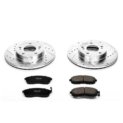 Power Stop Front Z23 Evolution Sport Brake Kit Infiniti I30 1996-1999 / Nissan Maxima 1989-1999 | K660