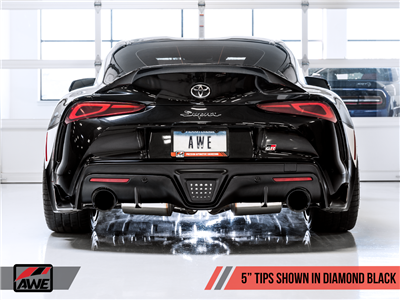 AWE Tuning Track-to-Resonated Touring Conversion Kit Rear Section Only Toyota Supra A90 2020+| 3815-11054