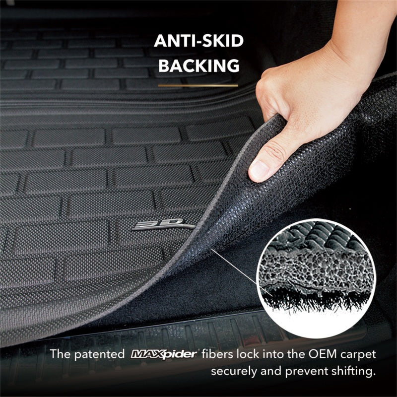 3D MAXpider 16-21 Mazda CX-3 Kagu Cargo Liner - Black | M1MZ0511309