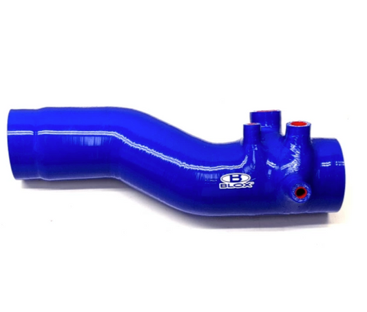 BLOX Racing 15-20 WRX FA20 OEM Performance 3in Turbo Inlet Hose - Blue | BXFL-50221-BL