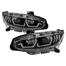 Spyder Projector Headlights Black Honda Civic 2DR / 4DR / Hatchback 2016-2020 | 5087867