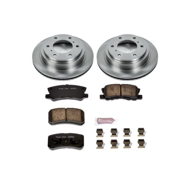 Power Stop Rear Autospecialty Brake Kit Mitsubishi Montero 2001-2006 | KOE3119