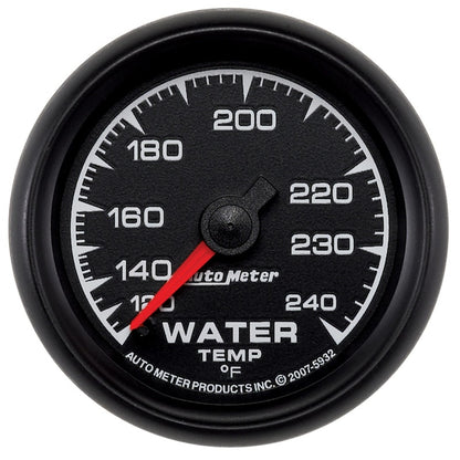 Autometer ES 52mm 120-240 Deg F Mechanical Water Temperature Gauge Universal | 5932