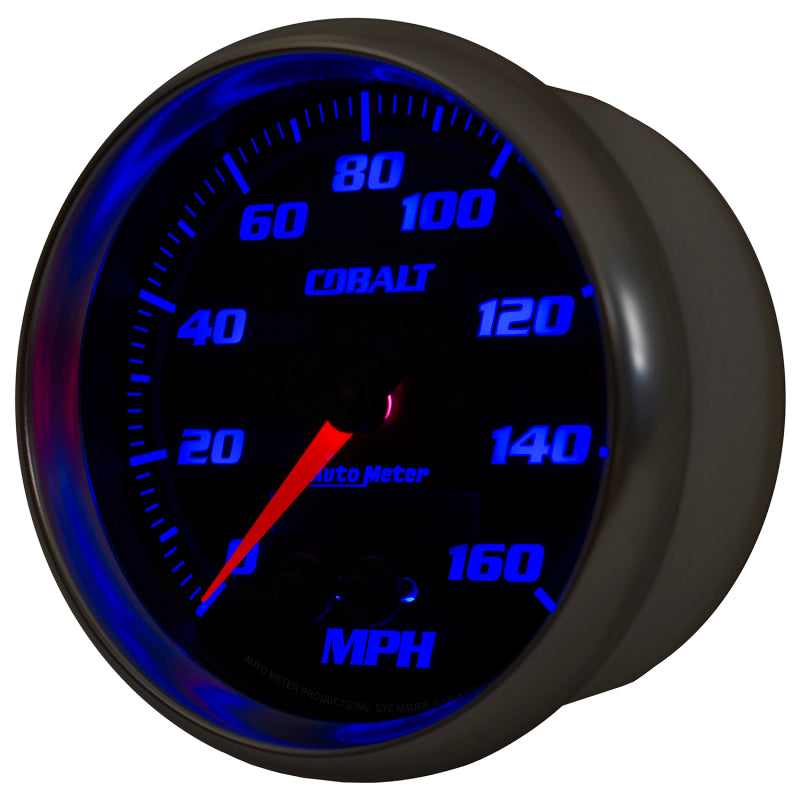 Autometer Cobalt 5in 0-140MPH In-Dash Electronic GPS Programmable Speedometer Universal | 6281