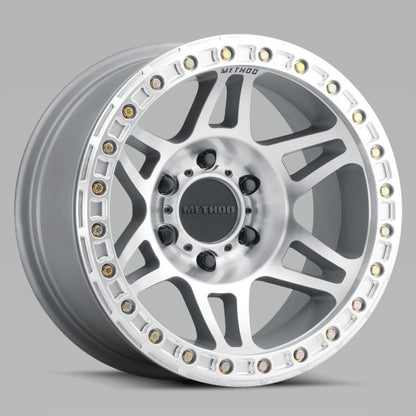 Method MR106 Beadlock 17x9 -44mm Offset 8x6.5 130.81mm CB Machined/Clear Coat w/BH-H36125 Wheel | MR10679080344B