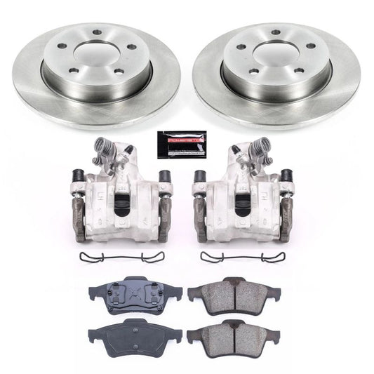 Power Stop Rear Autospecialty Brake Kit w/ Calipers Mazda Mazdaspeed 3 2004-2005 | KCOE124