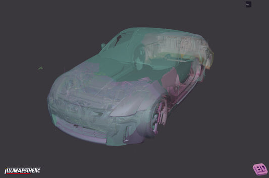 Nissan 350Z 3D Scan | 2003-2006