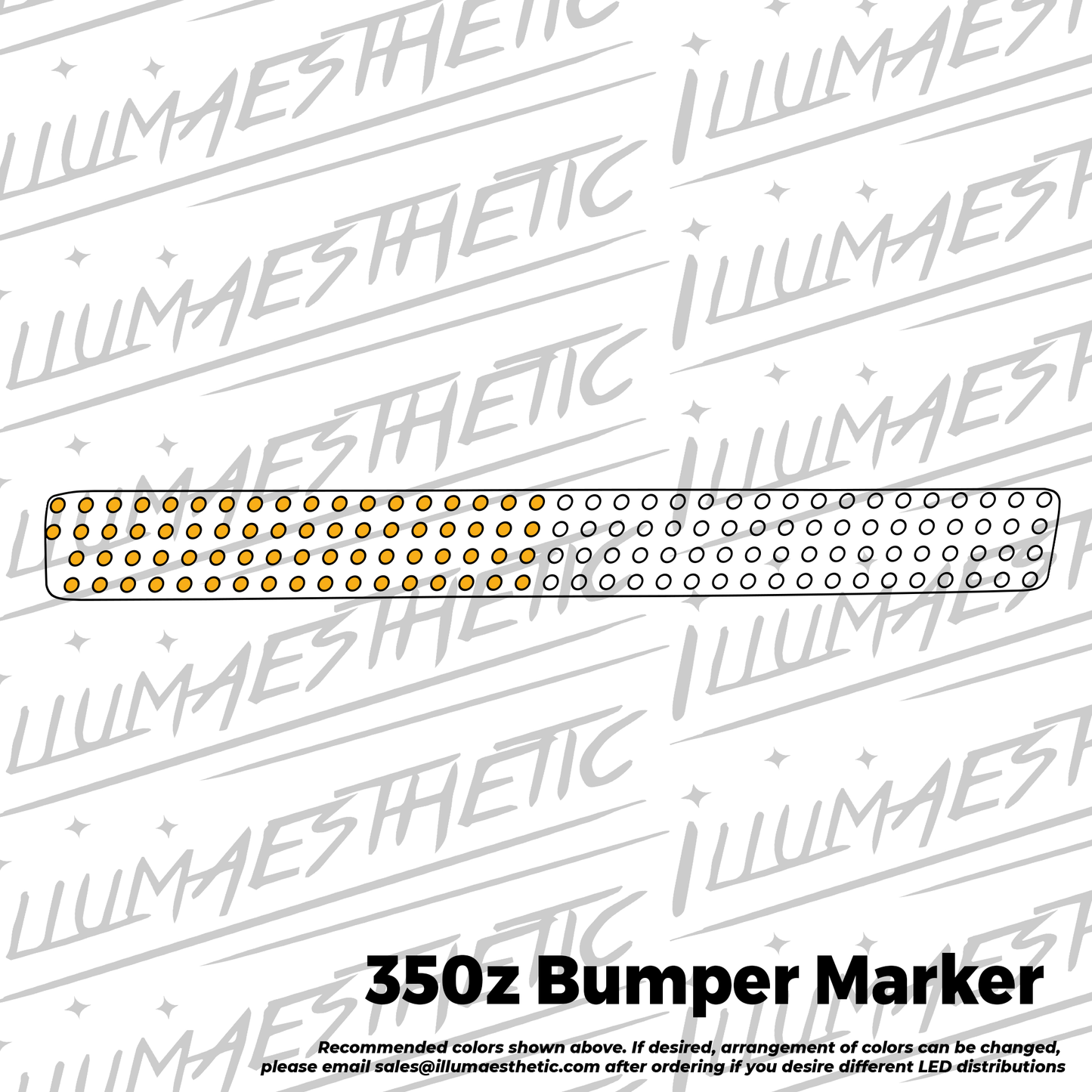 Nissan 350Z Bumper Marker  | Z33 - Complete LED DIY Kit