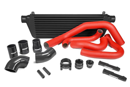 Perrin 22-24 Subaru WRX Front Mount Intercooler Kit (Red Tubes & Black Core) | PSP-ITR-441BK/RD