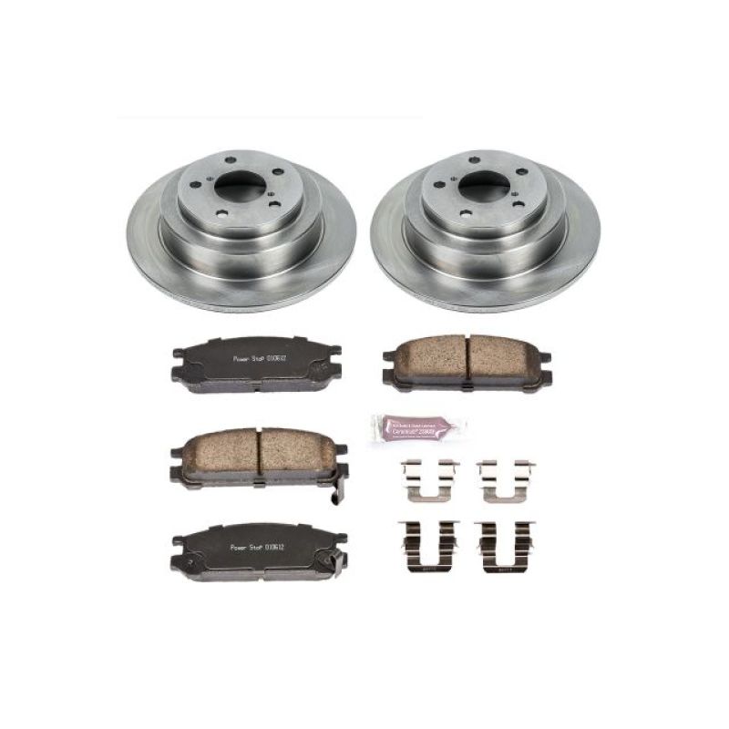 Power Stop 93-96 Subaru Impreza Rear Autospecialty Brake Kit | KOE448