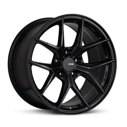 Enkei TSR-X 20x9.5 40mm Offset 5x114.3 BP Gloss Black Wheel