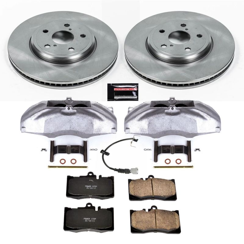 Power Stop Front Autospecialty Brake Kit w/ Calipers Lexus LS430 2001-2006 | KCOE2327