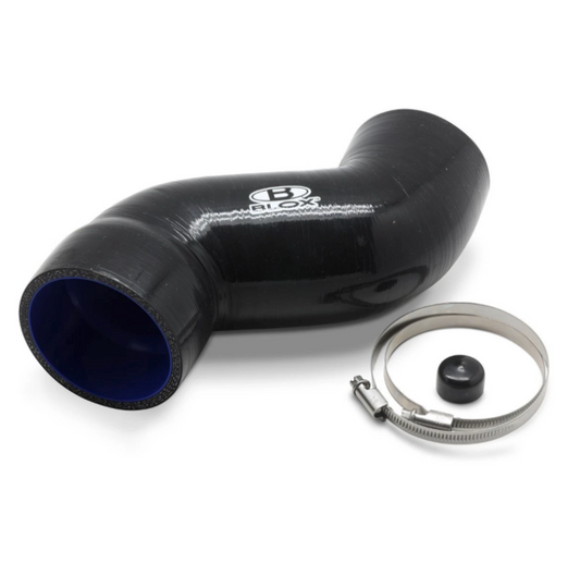 BLOX Racing 08-14 WRX/08-20 STi Air Box Intake Hose - Black | BXFL-50210-BK