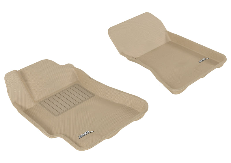 3D MAXpider 2002-2007 Impreza Kagu 1st Row Floormat - Tan | L1SB01011502