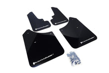 Rally Armor UR Black Mud Flap w/ White Logo Subaru Forester 2003-2008 | MF5-UR-BLK/WH