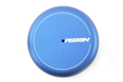 Perrin 15-22 WRX / 13-22 BRZ / 2022 GR86 Oil Filter Cover Blue | PSP-ENG-716BL