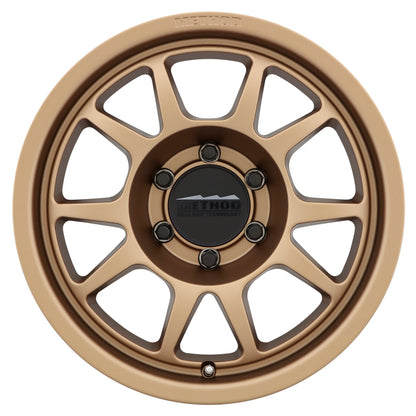 Method MR702 17x8.5 0mm Offset 6x120 67mm CB Method Bronze Wheel