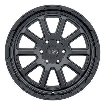 Black Rhino Chase 18x8.0 5x114.3 ET10 CB 76.1 Matte Black Wheel