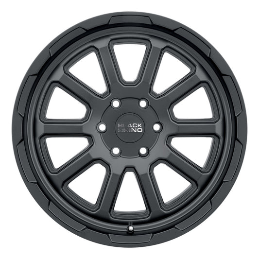 Black Rhino Chase 18x8.0 5x114.3 ET10 CB 76.1 Matte Black Wheel