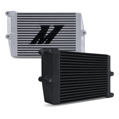 Mishimoto Heavy-Duty Oil Cooler 10" Opposite-Side Outlets Black Universal | MMOC-OO-10BK