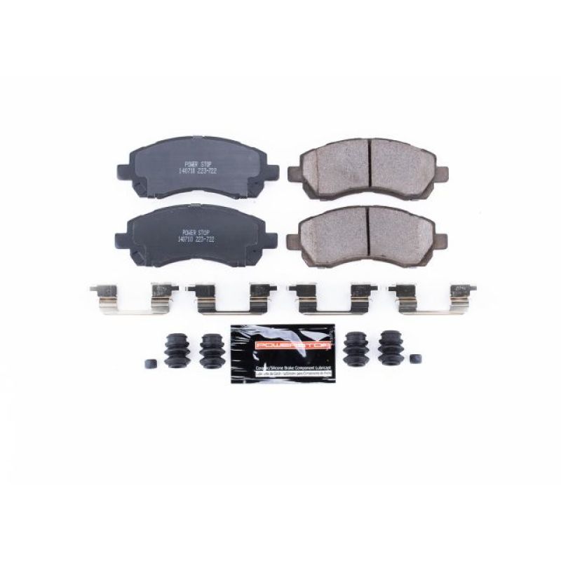 Power Stop 97-01 Subaru Impreza Front Z23 Evolution Sport Brake Pads w/Hardware | Z23-722