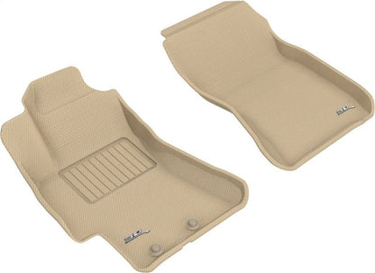 3D MAXpider 08-11 Impreza / WRX / 08-04 Impreza WRX STI Kagu 1st Row Floormats - Tan - JDMuscleFloor MatsaceL1SB02511502