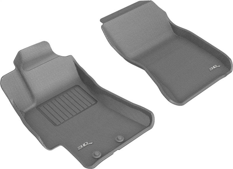 3D MAXpider 08-11 Impreza / WRX / 08-14 Impreza WRX STI Kagu 1st Row Floormats - Gray | L1SB02511501 - JDMuscleFloor MatsaceL1SB02511501