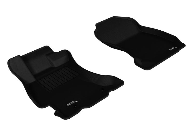 3D MAXpider 14 - 18 Forester Kagu 1st Row Floormat - Black | L1SB00911509 - JDMuscleFloor MatsaceL1SB00911509