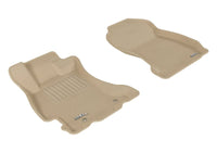 3D MAXpider 14 - 18 Forester Kagu 1st Row Floormat - Tan | L1SB00911502 - JDMuscleFloor MatsaceL1SB00911502