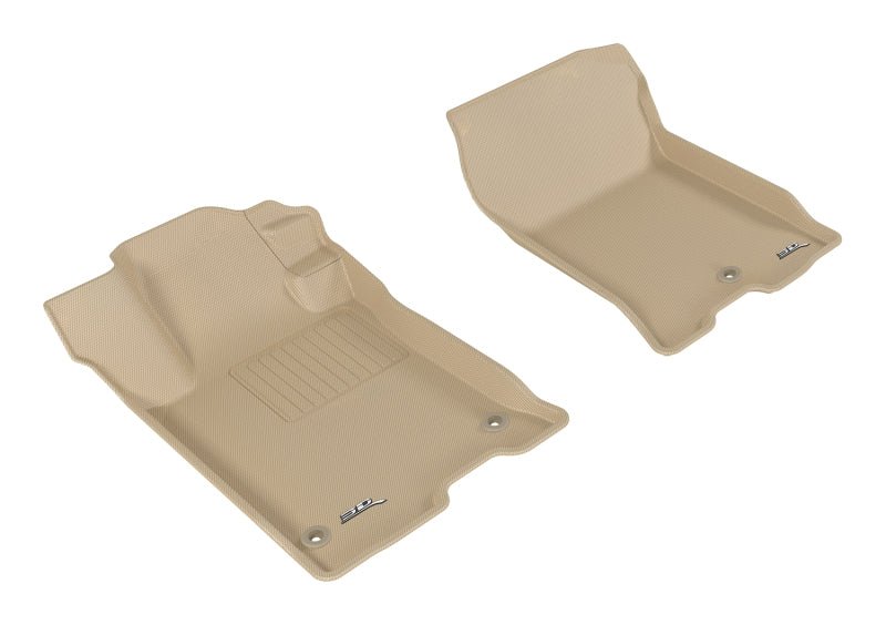 3D MAXpider 15 - 20 Acura TLX FWD Kagu 1st Row Floormat - Tan | L1AC00911502 - JDMuscleFloor MatsaceL1AC00911502