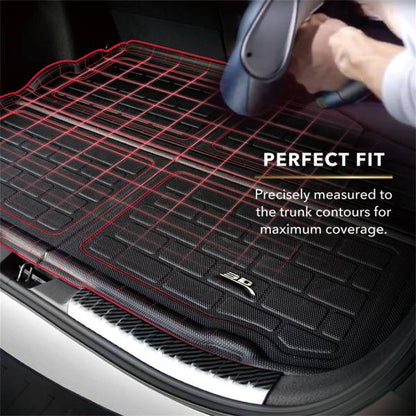 3D MAXpider [15 - 21 WRX/STI] Kagu Cargo Liner - Black | M1SB0201309 - JDMuscleFloor MatsaceM1SB0201309