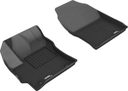 3D MAXpider 19 - 20 Toyota Corolla Hatchback Kagu 1st Row Floormats - Black | L1TY24611509 - JDMuscleFloor MatsaceL1TY24611509