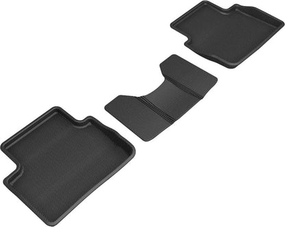 3D MAXpider 19 - 21 Mazda 3 / CX - 30 Kagu 2nd Row Floormat - Black | L1MZ06721509 - JDMuscleFloor MatsaceL1MZ06721509